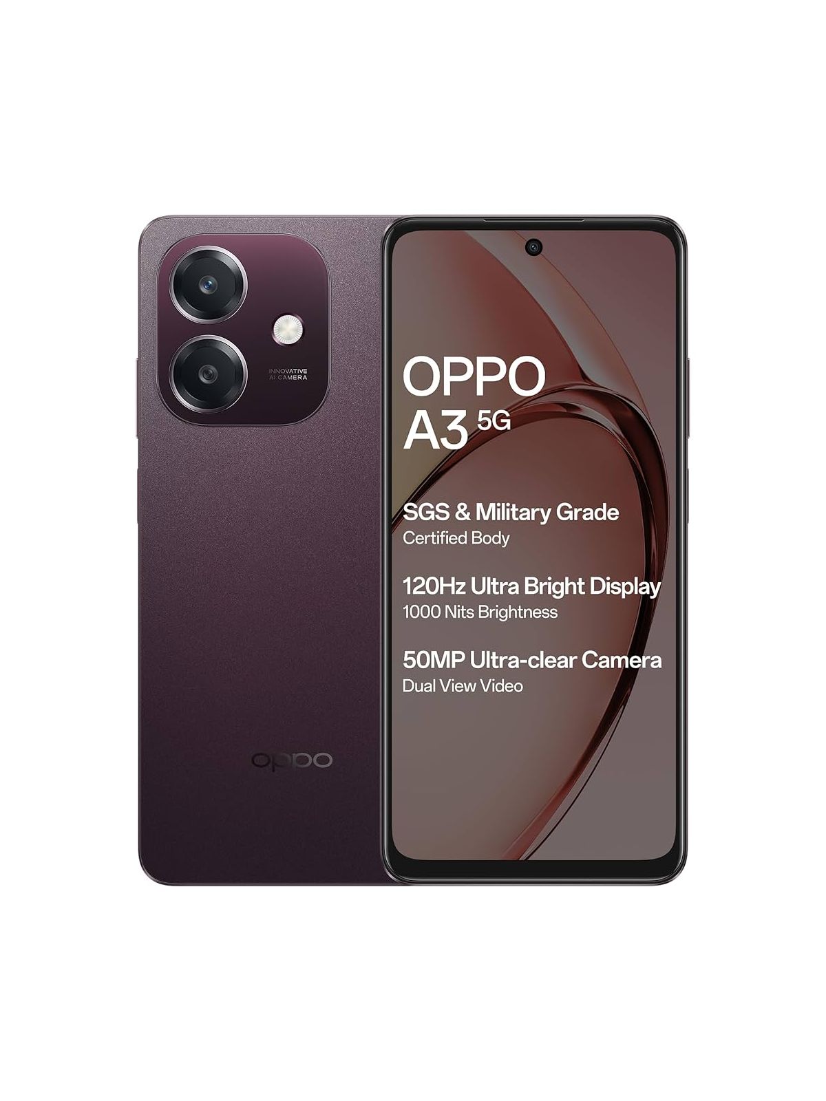 Oppo A3 5G - Certified Refurbished Cell Phone - Genuine Manufacturer Picture