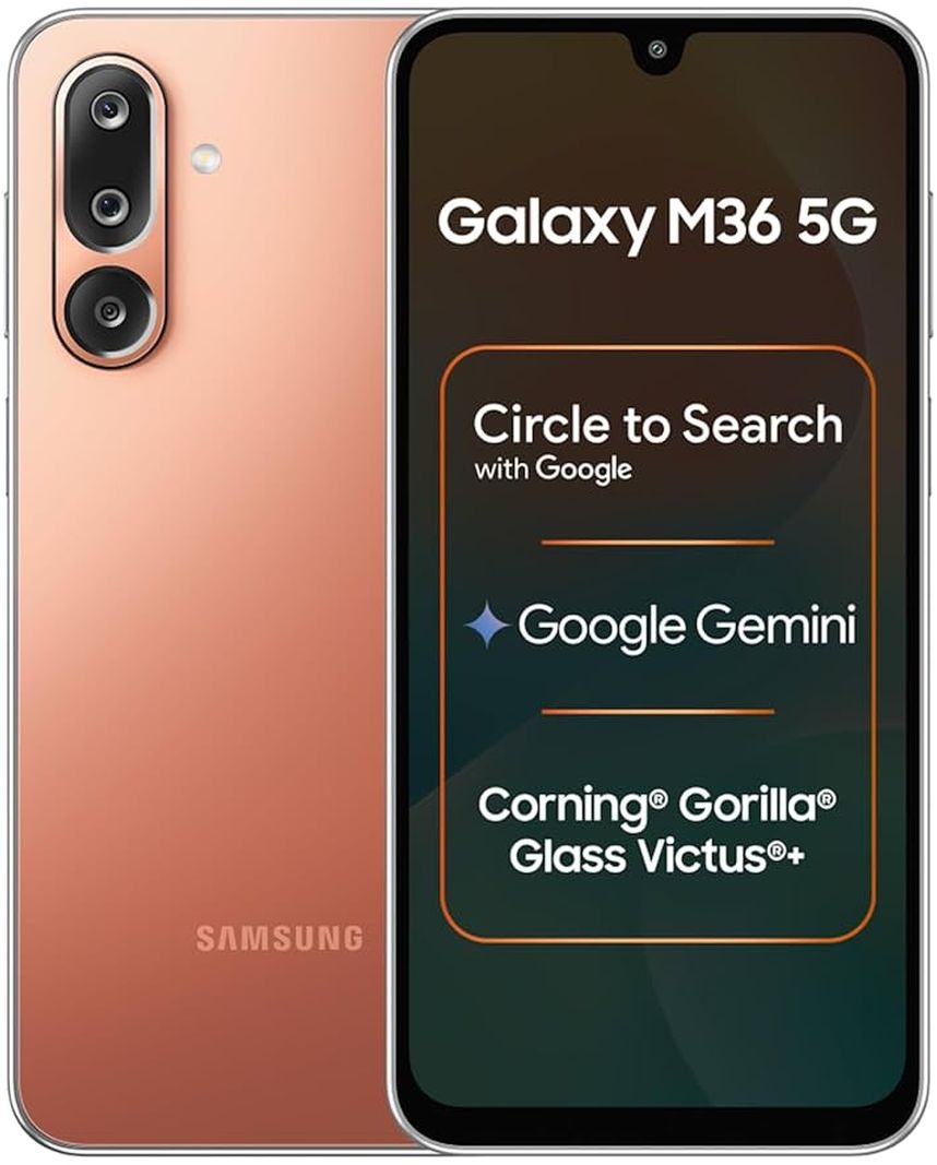 Samsung Galaxy M36 5G - Certified Refurbished Cell Phone - Genuine Manufacturer Picture
