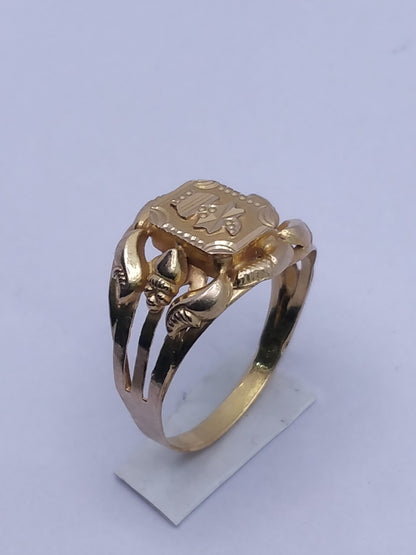 Minimal Gold Ring with Elegant Design | Purity 18 Carat | Weight 2.61G