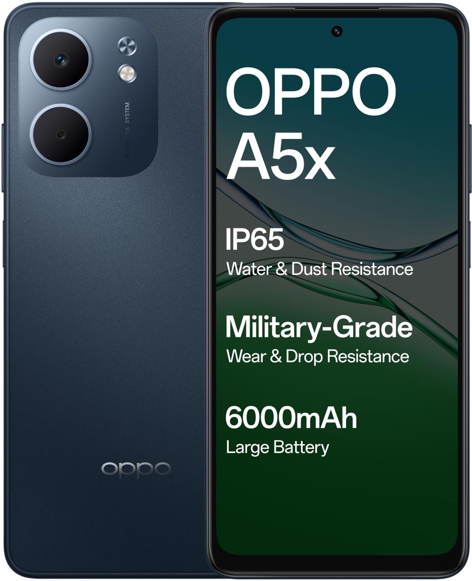 Oppo A5x 4G - Used phone Handset - Manufacturer Provided Image