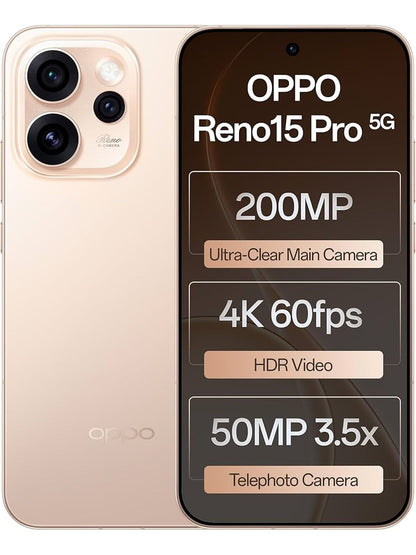 Oppo Reno15 Pro (India) 5G - Used phone Handset - Manufacturer Provided Image
