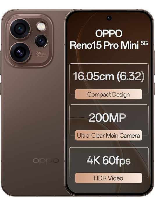 Oppo Reno15 Pro Mini 5G - Refurbished Smartphone - Official Image