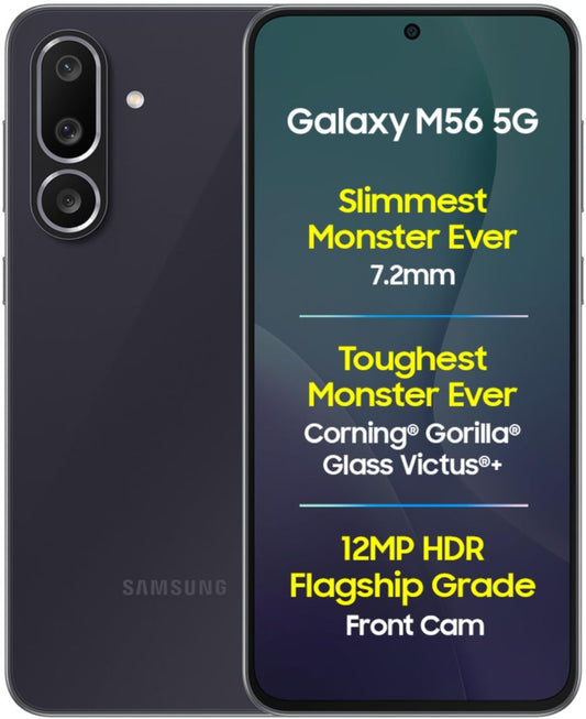 Samsung Galaxy M56 5G - Used phone Handset - Manufacturer Provided Image