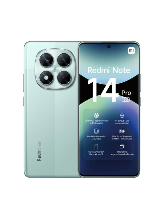 Xiaomi Redmi Note 14 Pro 5G - Certified Refurbished Cell Phone - Genuine Manufacturer Picture