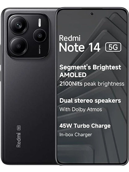 Xiaomi Redmi Note 14 5G - Renewed Mobile Device - Authentic Product Photo